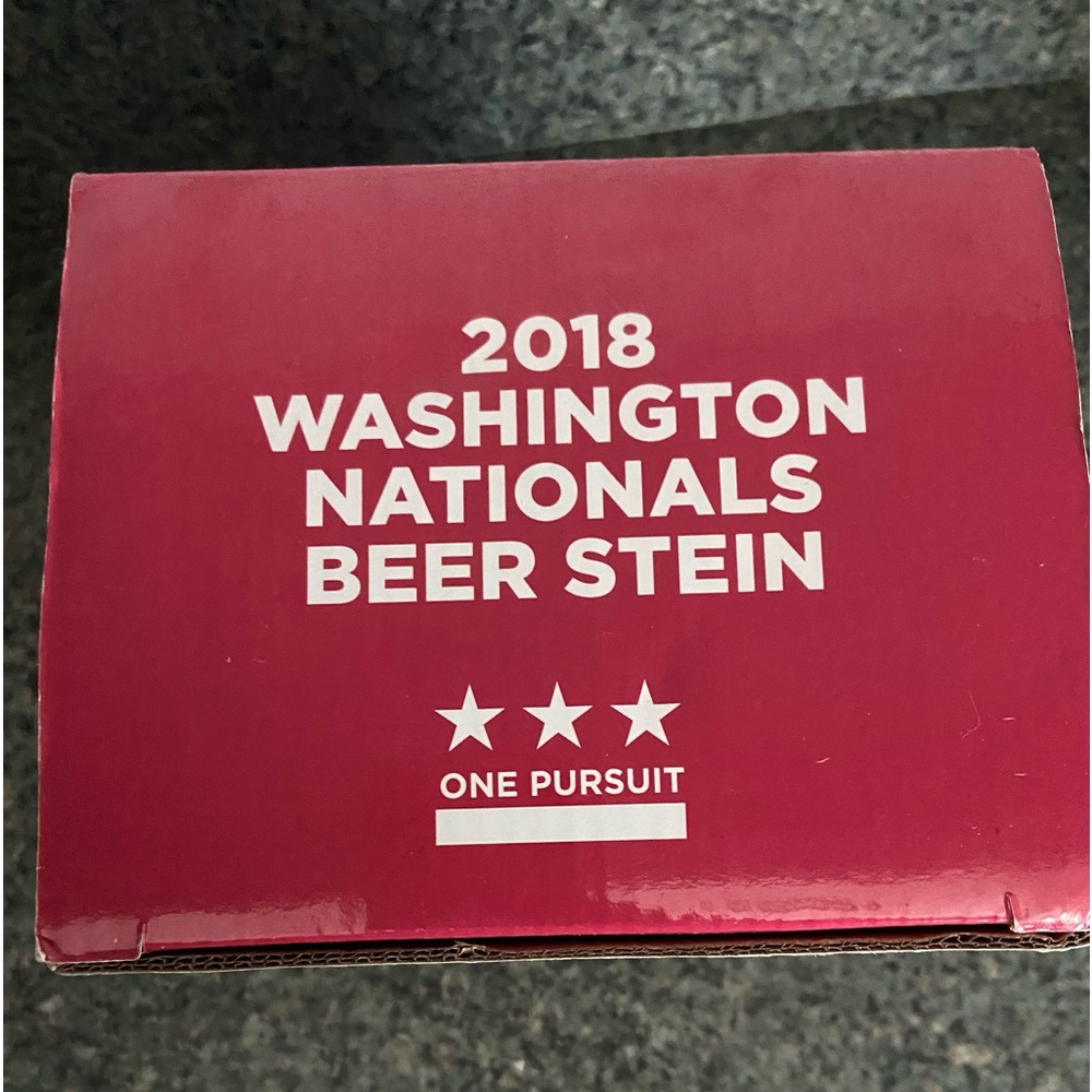 Washington Nationals Octoberfest Beer Stein